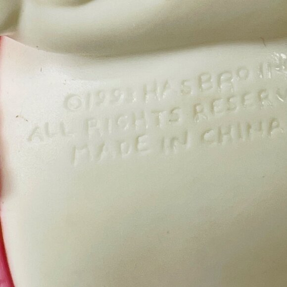 2 Vintage Hasbro Puppy Surprise Funtime Babies White Dog Pup Figures Rare - Picture 8 of 9